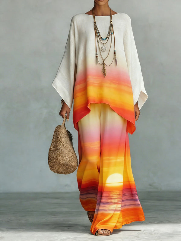 Artistic Print Two-Piece Set