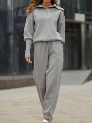 Casual Lounge Hoodie Set