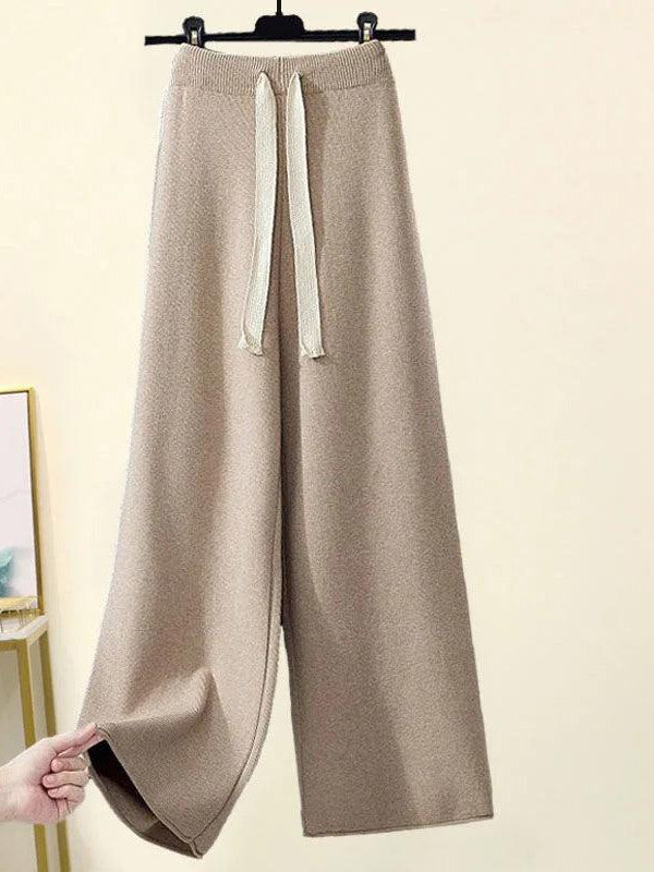 Chic Baggy Long Sleeve Two-Piece Set