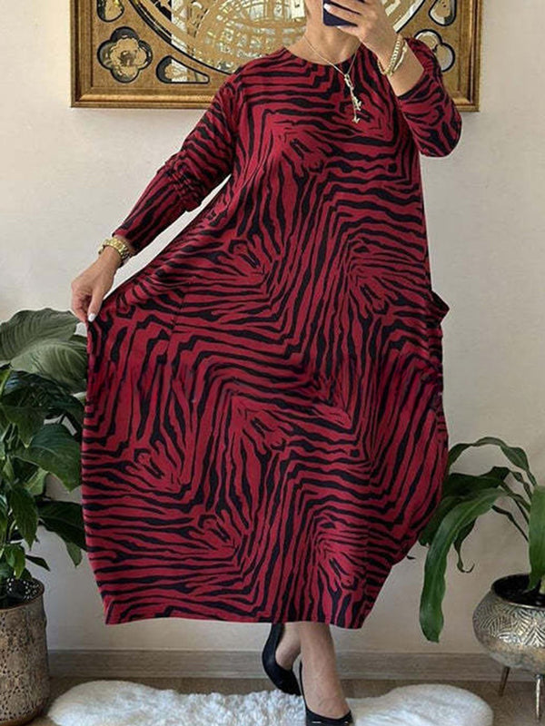 Chic Leopard Print Maxi Dress