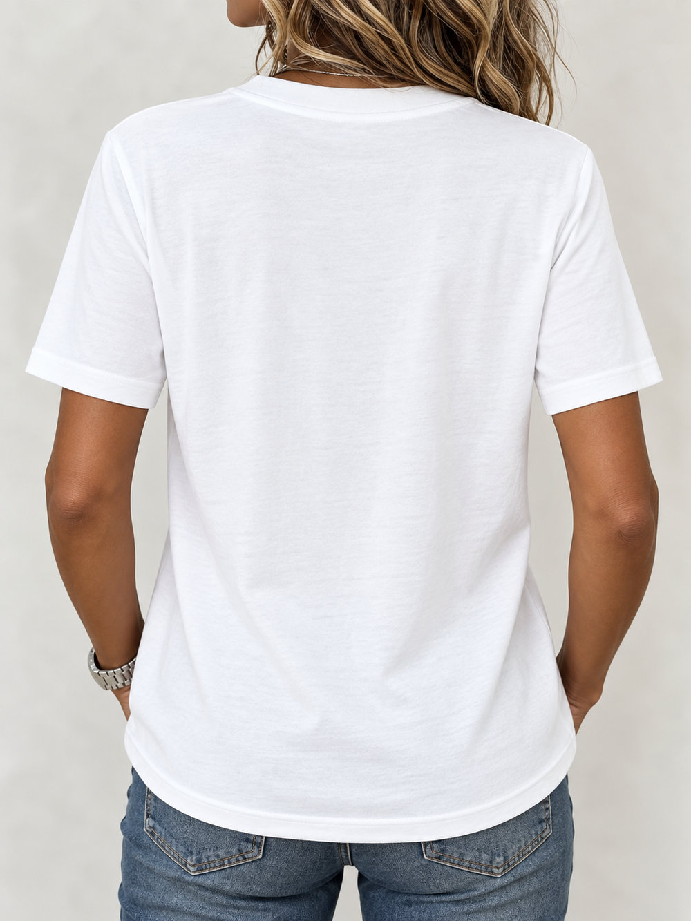 Classic Crew Neck Short Sleeve T-Shirt