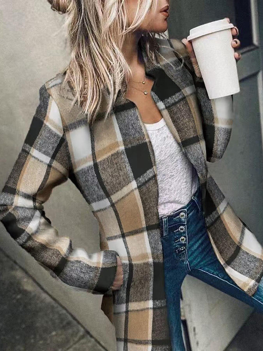 Classic Plaid Timeless Coat
