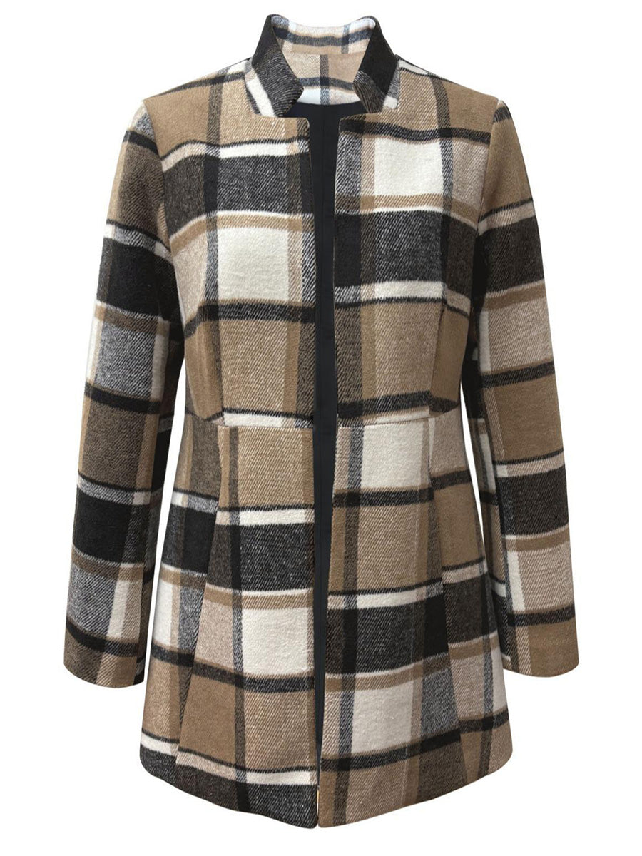 Classic Plaid Timeless Coat