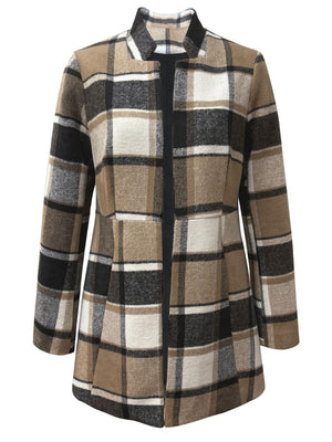 Classic Plaid Timeless Coat