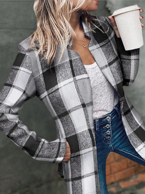 Classic Plaid Timeless Coat