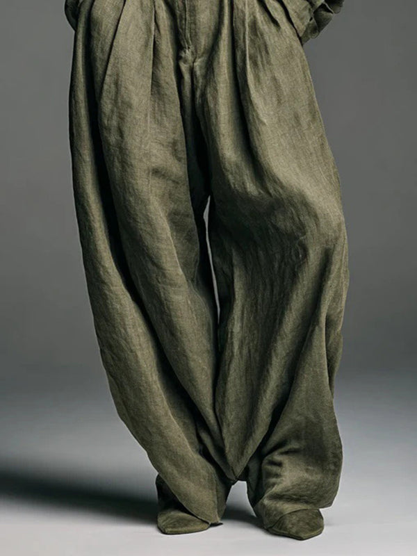 Classic Shirt & Tailored Pants Set