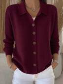 Classic Soft Knit Layering Cardigan