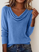 Classic Soft Knit Long-Sleeve Sweater