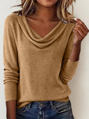 Classic Soft Knit Long-Sleeve Sweater