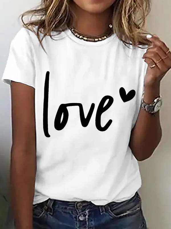 Comfy Print Short Sleeve Top