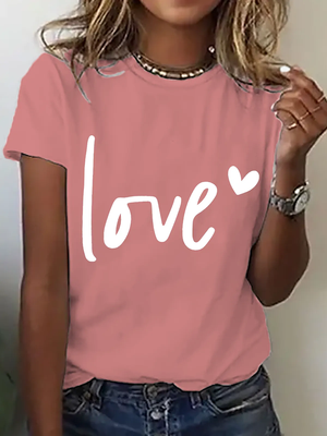 Comfy Print Short Sleeve Top