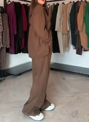 Corduroy Two-Piece Set