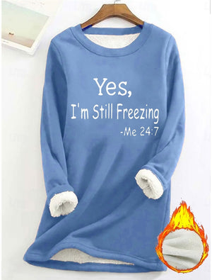 Cozy Casual Fluff Fleece Sweatshirt