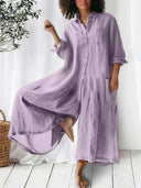 Effortless Cotton-Linen Everyday Jumpsuit