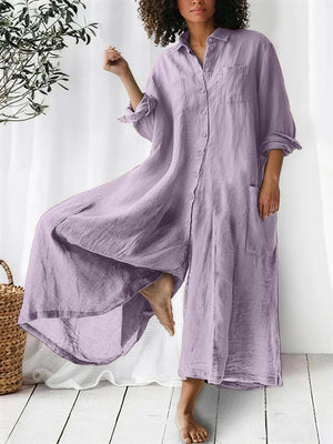Effortless Cotton-Linen Everyday Jumpsuit