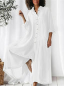 Effortless Cotton-Linen Everyday Jumpsuit