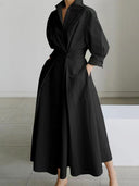 Effortless Elegance V-Neck Essential Dress