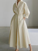 Effortless Elegance V-Neck Essential Dress