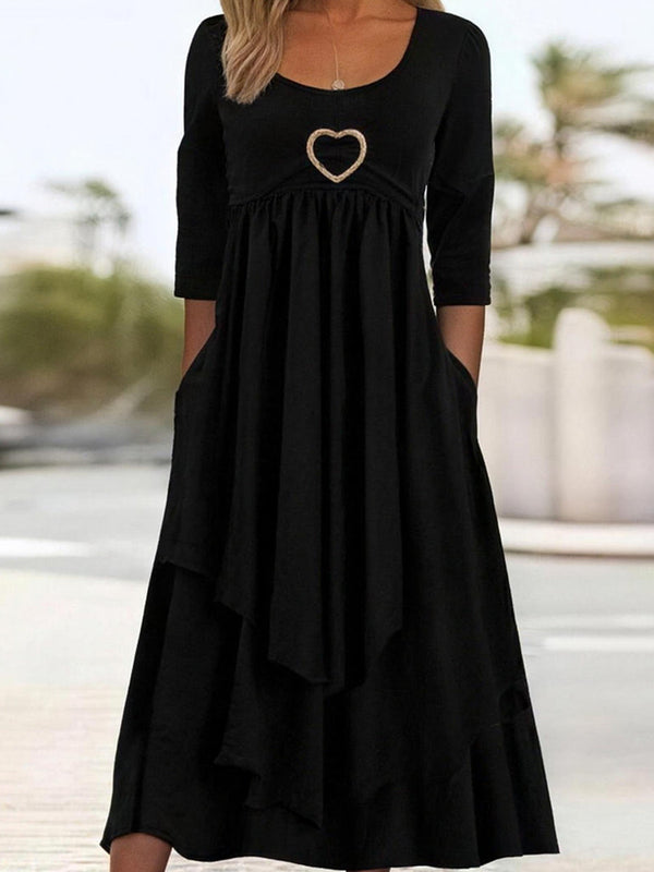 Elegant Romance Tiered Maxi Dress