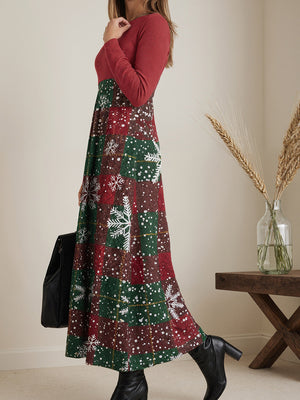 Elegant Holiday Maxi Dress