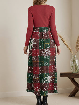 Elegant Holiday Maxi Dress