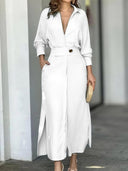 Elegant Tie Waist Maxi Dress