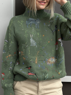 Elegant Warm Knit Sweater