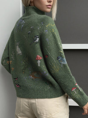 Elegant Warm Knit Sweater