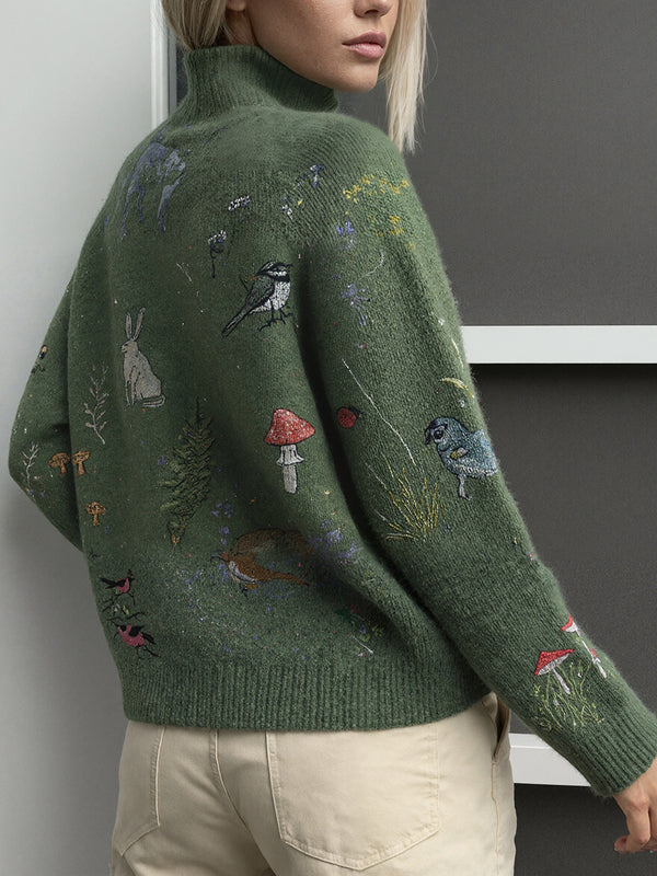 Elegant Warm Knit Sweater