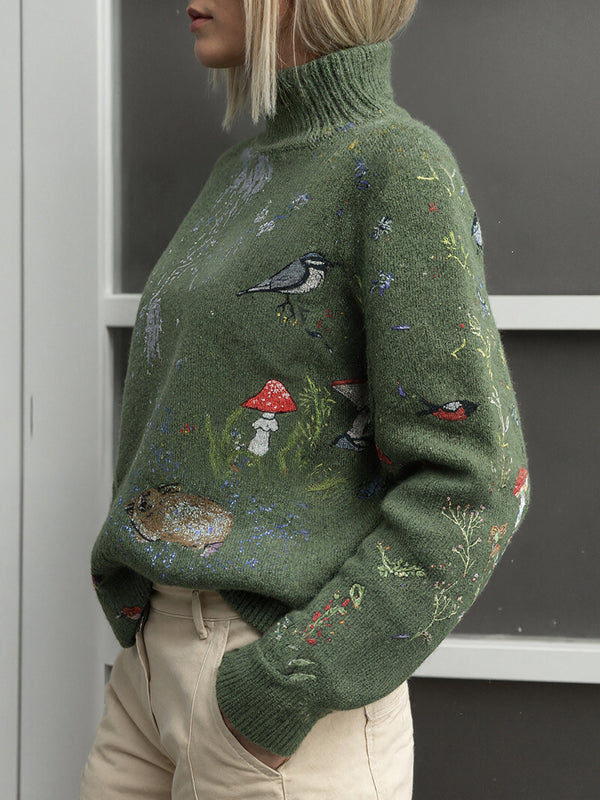 Elegant Warm Knit Sweater