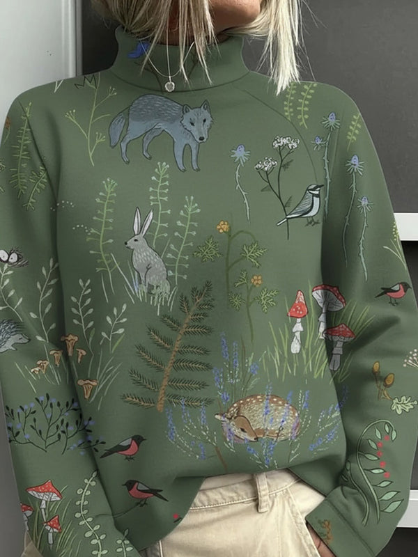 Eleganter, warmer Strickpullover