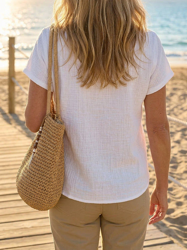 Elevated Everyday Button Down Top