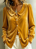 Elevated Everyday Velvet Top