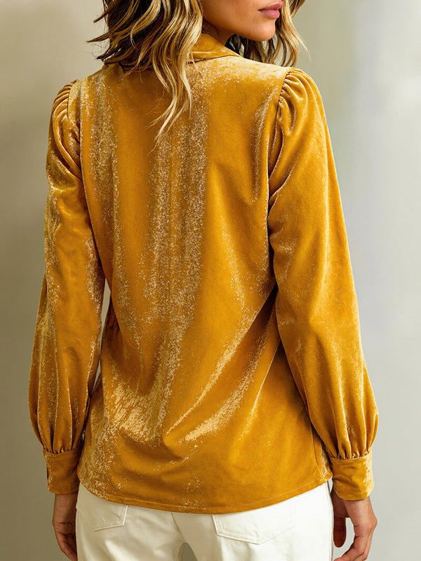 Elevated Everyday Velvet Top