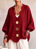 Everyday Button Front Cardigan Sweater