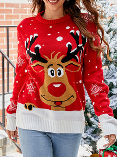 Festlicher Strickpullover
