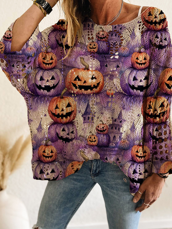 Halloween Inspired Elegant Casual Top