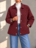 Lightweight Diamond Quilted Jacket