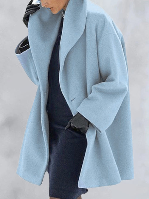 Multi-color Oversized Hooded Coat