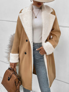 Plush Fleece Long Coat