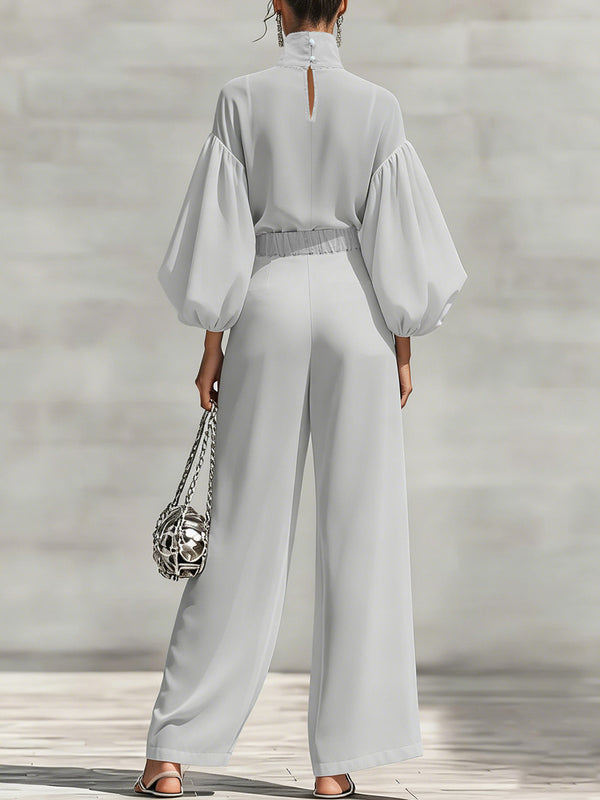 Refined Comfort Chiffon Two-Piece Set