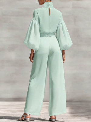 Refined Comfort Chiffon Two-Piece Set