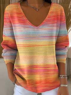 Refined V-Neck Top