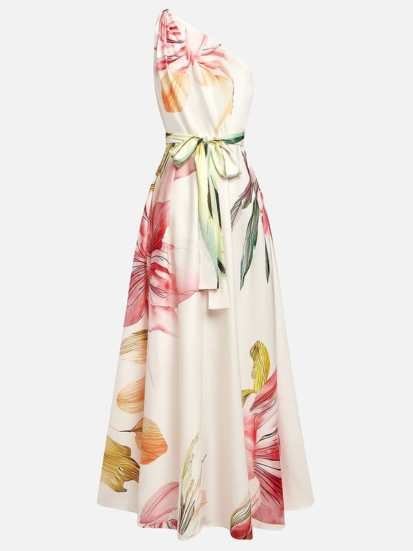 Resort Style Off-Shoulder Maxi Dress