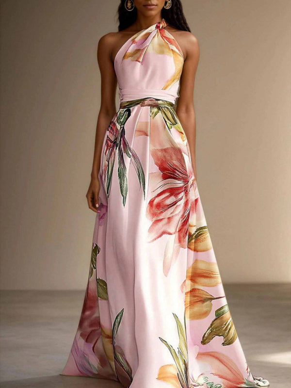 Resort Style Off-Shoulder Maxi Dress