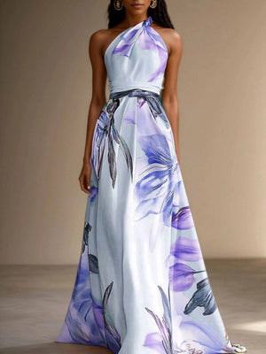 Resort Style Off-Shoulder Maxi Dress