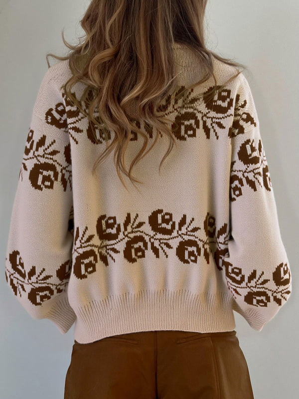 Soft Embroidered Sweater