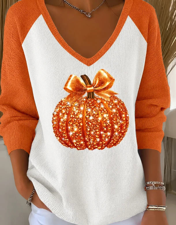 Spooky Season Graphic Long Sleeve Top