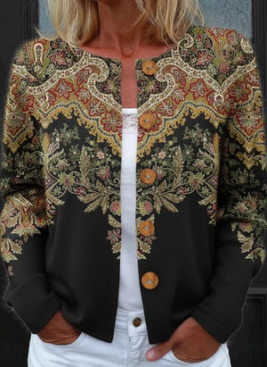 Stilvoller Cardigan mit Print