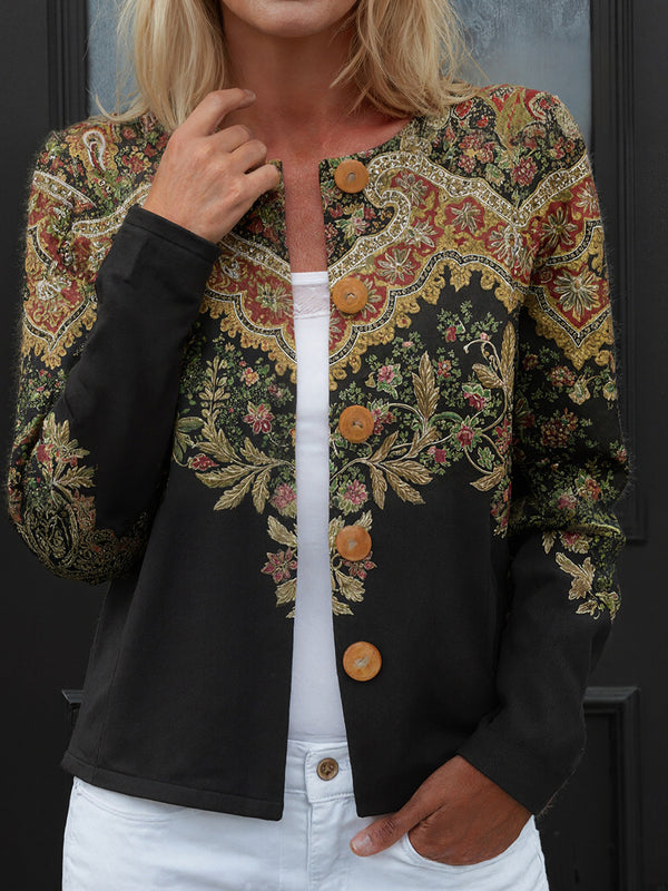 Stilvoller Cardigan mit Print